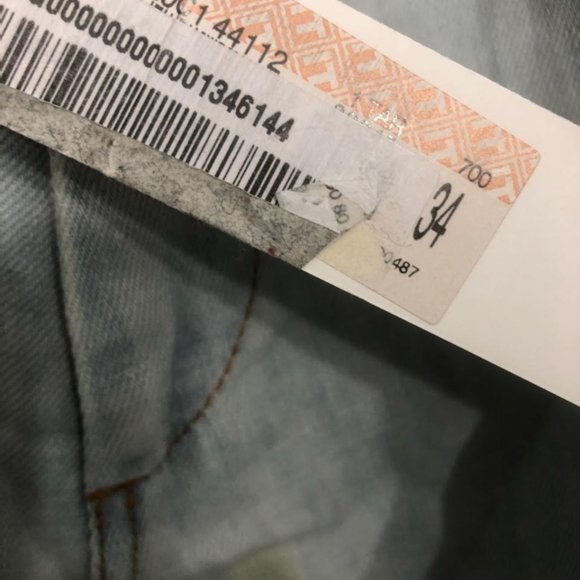 LIMITED EDITION MEN VERSACE JEAN COUTURE DENIM JEANS PANTS SIZE 34 MADE IN ITALY - Picture 8 of 14